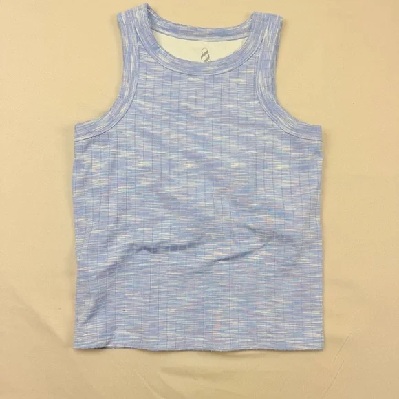Lou & Grey Women's Light Blue Crop Top - Picture 1 of 9